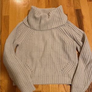 Cream Sweater, size small, with detail